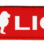 DCP458 lion rouge blanc