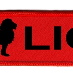 DCP458 lion rouge noir