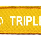 DCP 013 triple saut jaune blanc
