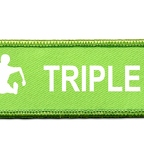 DCP 013 triple saut vert blanc