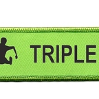 DCP 013 triple saut vert noir