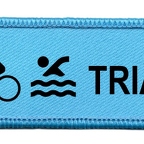 DCP 017 triathlon bleu noir