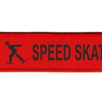 DCP 071 patinage vitesse rouge noir