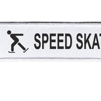 DCP 071 patinage vitesse blanc noir