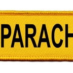 DCP 075 parachutisme jaune noir