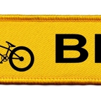 DCP 143 bmx jaune noir