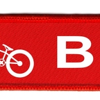 DCP 143 bmx rouge blanc