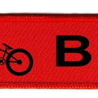 DCP 143 bmx rouge noir