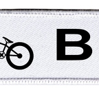 DCP 143 bmx blanc noir