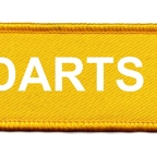 DCP 176 flechette jaune blanc