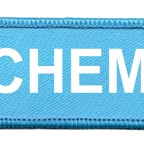 DCP 186 chimiste bleu blanc