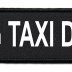 DCP 249 chauffeur de taxi noir blc