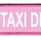 DCP 249 chauffeur de taxi rose blanc