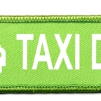 DCP 249 chauffeur de taxi vert blanc