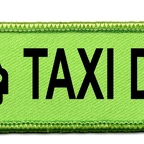 DCP 249 chauffeur de taxi vert noir