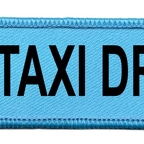 DCP 249 chauffeur de taxi bleu noir