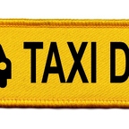 DCP 249 chauffeur de taxi jaune noir