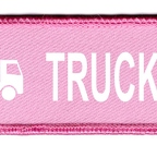 DCP 356 camion pilote rose blanc