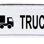 DCP 356 camion pilote blanc noir