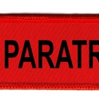 DCP 488 militaire parachute rouge noir