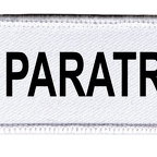 DCP 488 militaire parachute blanc noir