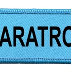 DCP 488 militaire parachute bleu noir