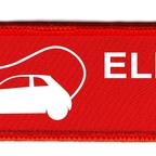 DCP 494 voiture elec rouge blanc