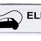 DCP 494 voiture elec blanc noir