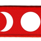 DCP 496 moon phase rouge blanc