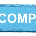 DCP 645 compass bleu blanc