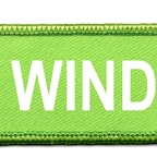 DCP 070 planche a voile vert blanc