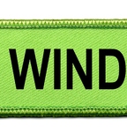 DCP 070 planche a voile vert noir