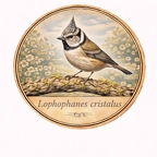 r10471 Mésange huppée