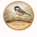 r10472 Mésange noire