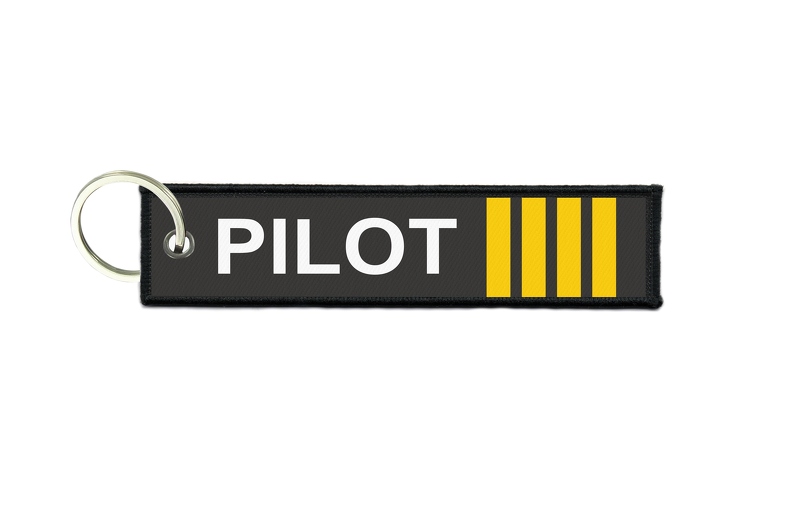 Schlüsselanhänger  warning only pilot piloten luftfahrt 