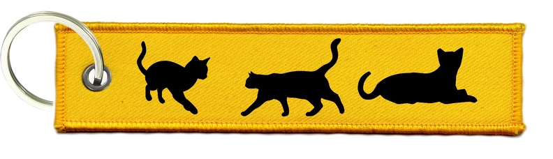 Portachiavi portachiavi gatto - Foto 7 di 14
