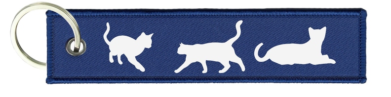 Portachiavi portachiavi gatto - Foto 12 di 14