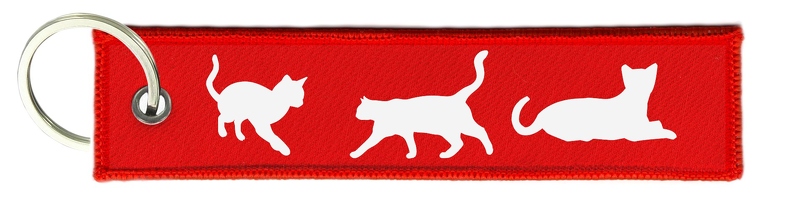 Portachiavi portachiavi gatto - Foto 4 di 14