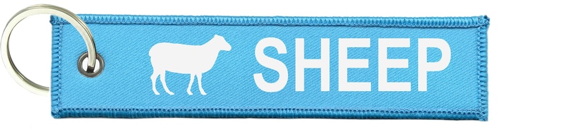 Schlüsselanhänger Schlüsselring Keytag Schaf - Bild 3 von 14