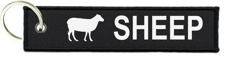 Schlüsselanhänger Schlüsselring Keytag Schaf - Bild 13 von 14