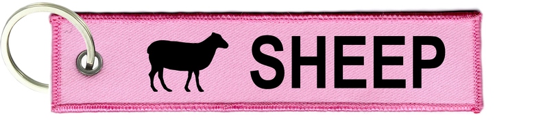 Schlüsselanhänger Schlüsselring Keytag Schaf - Bild 10 von 14