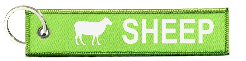 Schlüsselanhänger Schlüsselring Keytag Schaf - Bild 9 von 14